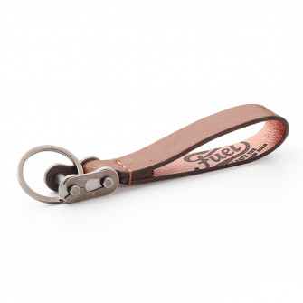 Fuel Greasy Keychain Brown