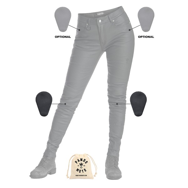 Pando Moto Lorica Kev 01 Womens Jeans Pando Moto Lorica Kev 01 Womens Jeans