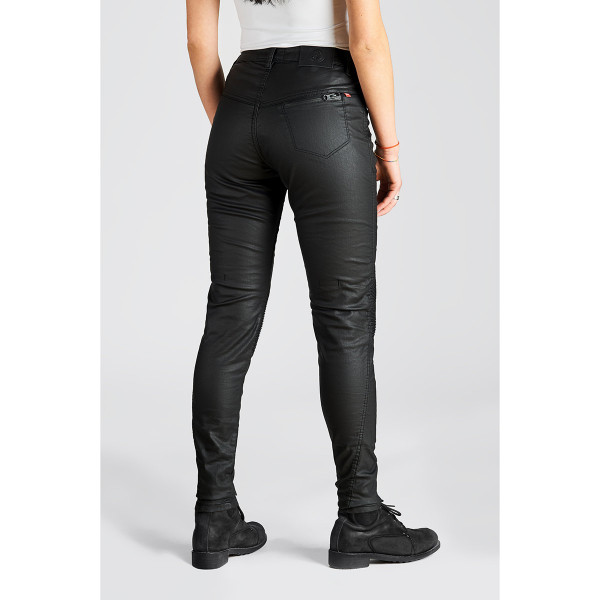 Pando Moto Kusari Kev 01 Ladies Jeans Black