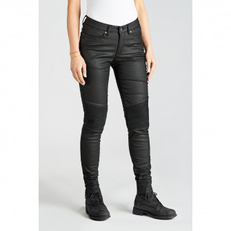 Pando Moto Kusari Kev 01 Ladies Jeans Black