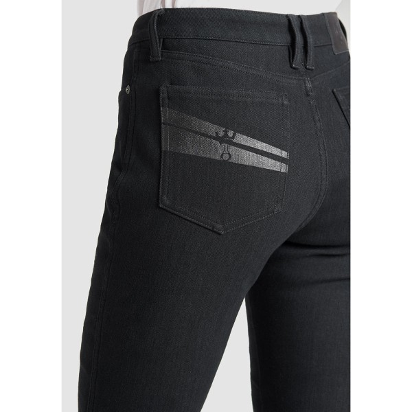 Pando Moto Kissaki Dyn 01 Jeans Black - Women