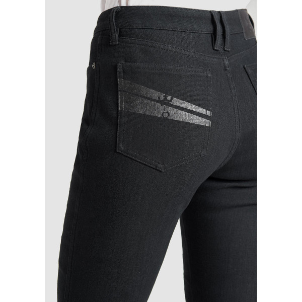 Pando Moto Kissaki Dyn 01 Jeans Black - Women