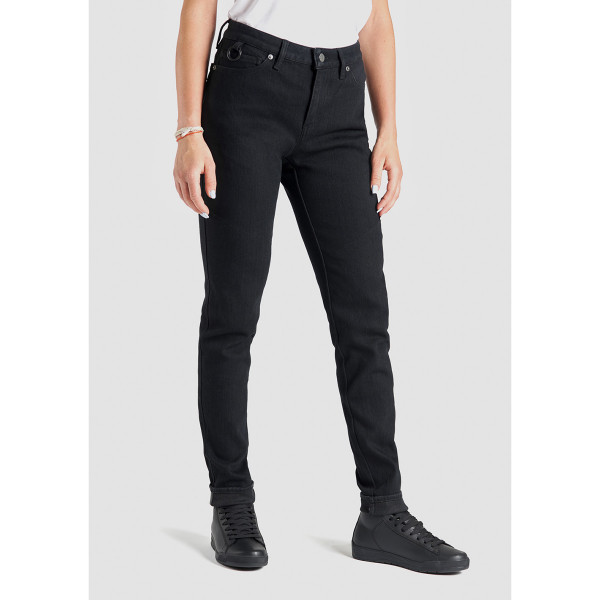 Pando Moto Kissaki Dyn 01 Jeans Black - Women