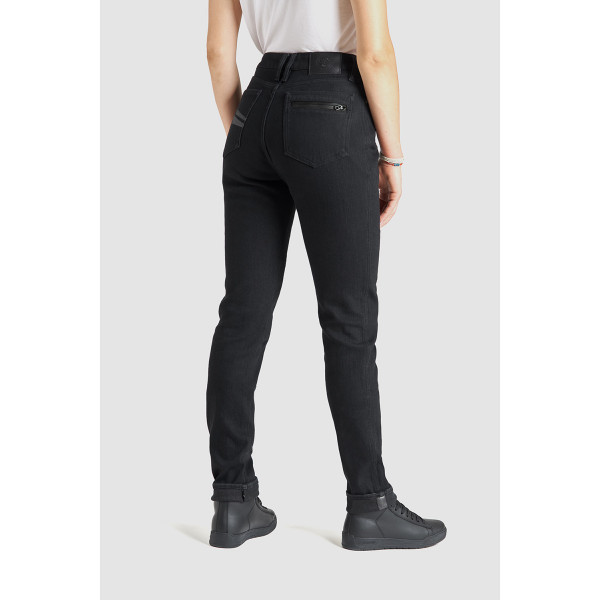 Pando Moto Kissaki Dyn 01 Jeans Black - Women