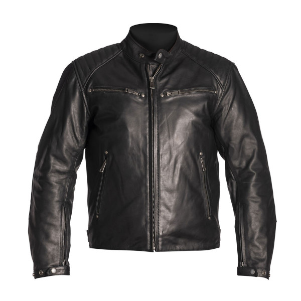 Helstons Buffalo Leather Jacket Black