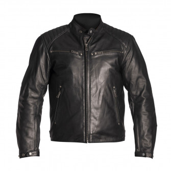 Helstons Buffalo Black Leather Jacket