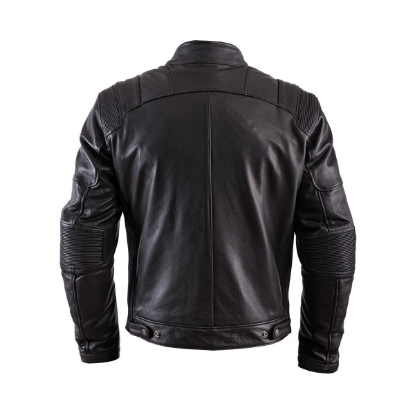 Helstons Trust Black Leather Jacket