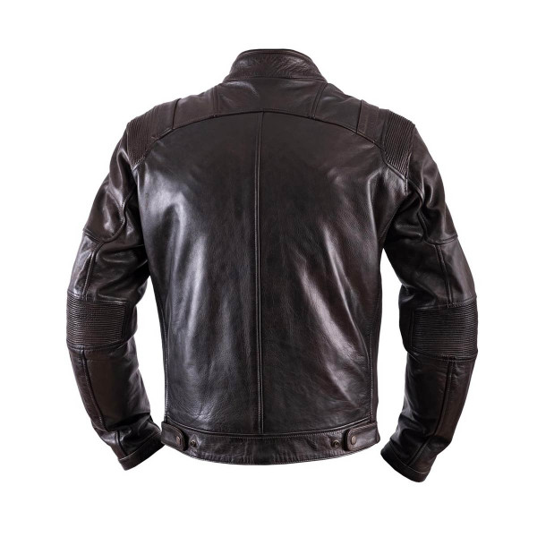 Helstons Trust Dirty Leather Jacket Brown