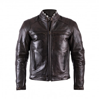 Helstons Trust Dirty Brown Leather Jacket