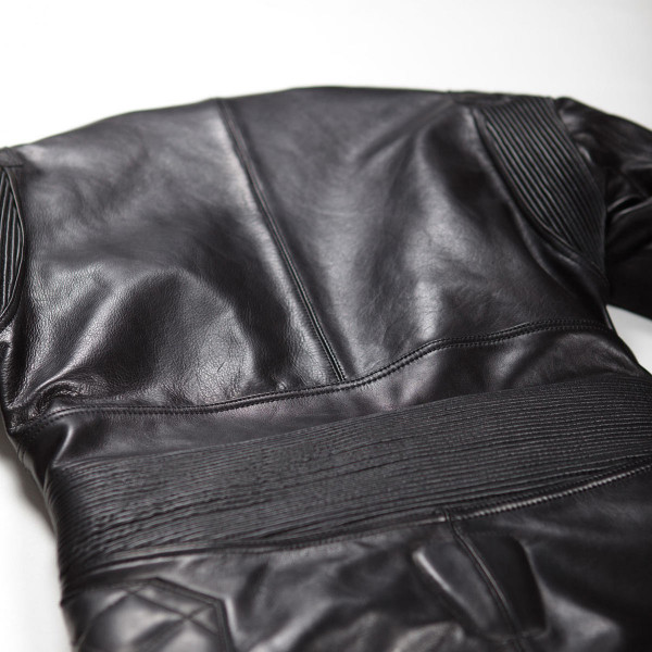 Helstons KS70 One Piece Leather Suit Black