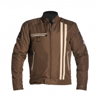 Helstons Cobra Textile Jacket Brown Beige