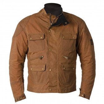 Helstons Hunt Waxed Cotton Jacket Oak