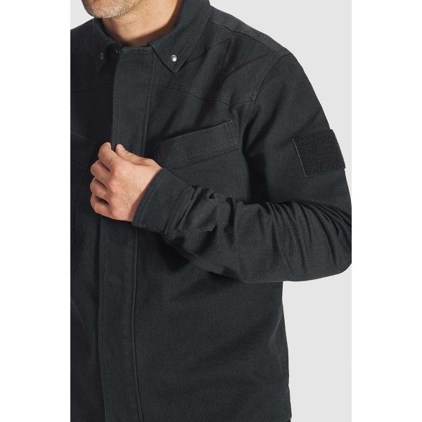 Pando Moto Capo Cor 01 Riding Shirt Black Pando Moto Capo Cor 01 Riding Shirt Black