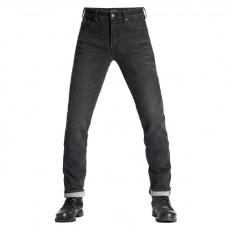 Pando Moto Robby Arm 01 Men's Jeans Black