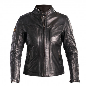Helstons Ladies Sarah Black Leather Jacket