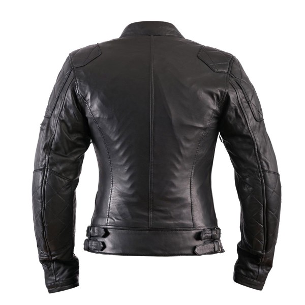 Helstons KS70 Black Leather Jacket - Women Helstons KS70 Black Leather Jacket - Women