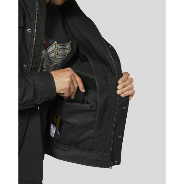 Rokker Black Jacket AAA