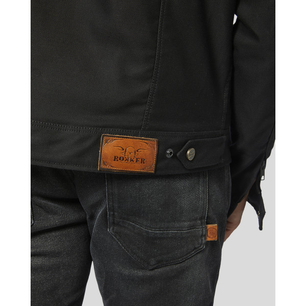 Rokker Black Jacket AAA