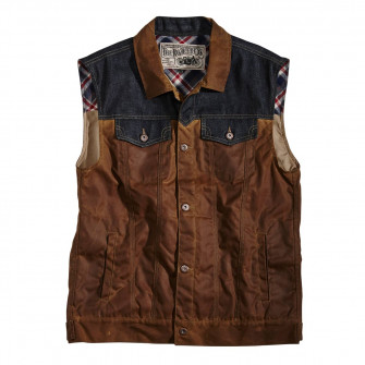 Rokker Waxed Cotton Vest