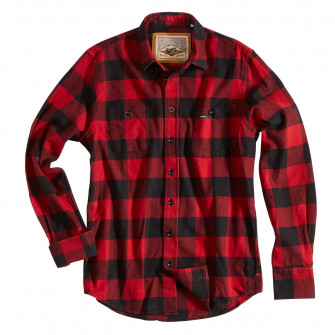 Rokker Denver Check Shirt Red