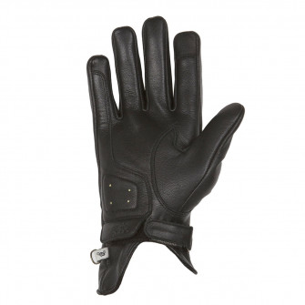 Helstons Condor Summer Leather Gloves Black