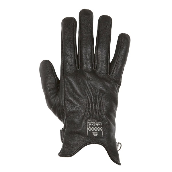 Helstons Condor Summer Leather Gloves Black Helstons Condor Summer Leather Gloves Black