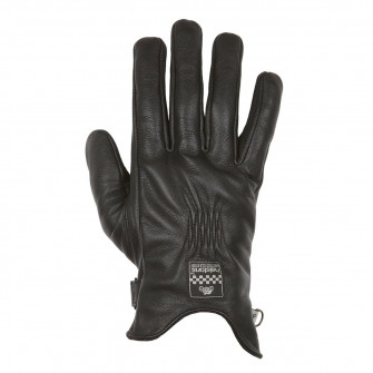 Helstons Condor Summer Leather Gloves Black