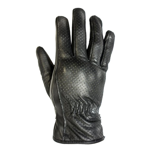 Helstons Basic Summer Gloves Black Helstons Basic Summer Gloves Black