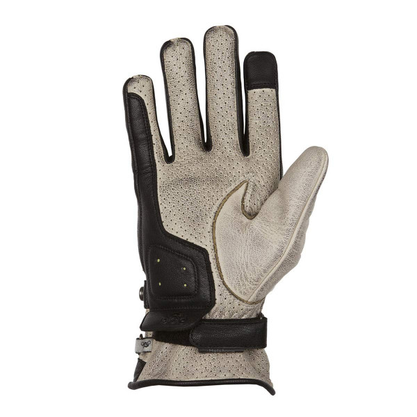 Helstons Eagle Summer Gloves Beige/Black