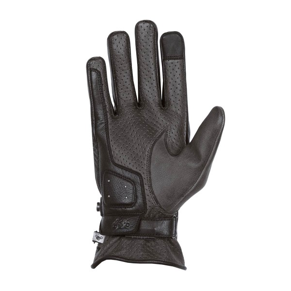 Helstons Eagle Summer Gloves Black Helstons Eagle Summer Gloves Black
