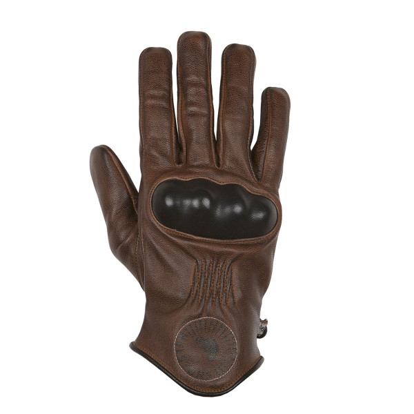 Helstons Sun Summer Gloves Camel/Black