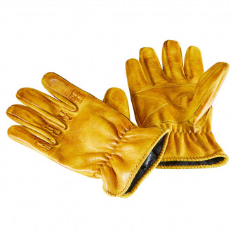 Rokker Ride Hard Gloves Natural Yellow