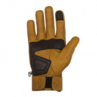 Helstons Wolf Summer Gloves Gold/Brown 