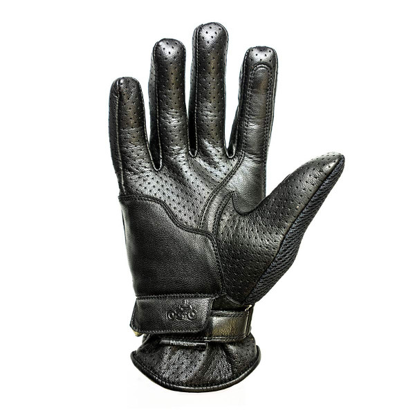 Helstons Corporate Mesh Summer Gloves Black