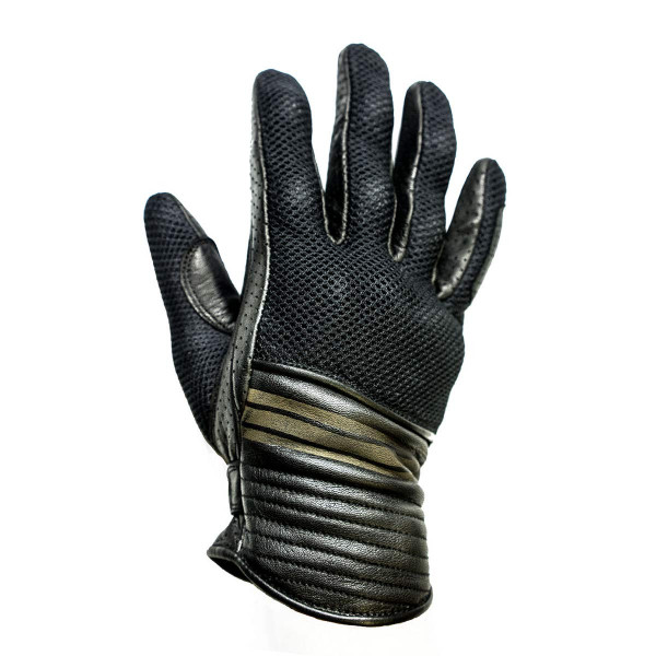 Helstons Corporate Mesh Summer Gloves Black
