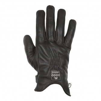 Helstons Swallow Leather Gloves Black - Women