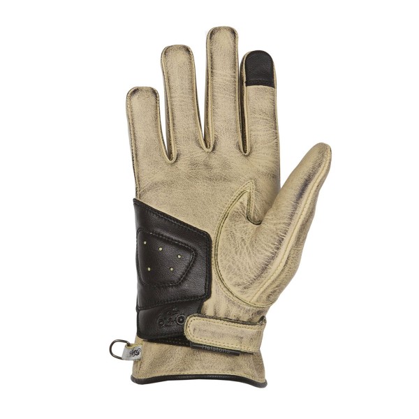 Helstons Panther Summer Gloves Black/ Beige - Women Helstons Panther Summer Gloves Black/ Beige - Women