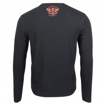 Rokker Performance Long Sleeve T-Shirt Bakersfield Black