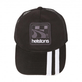 Helstons Shelby Cap Black-White