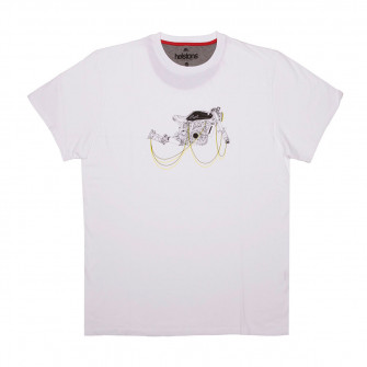 Helstons Motorcycle T-Shirt White