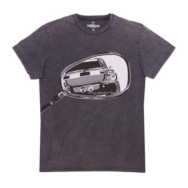 Helstons Retro T-Shirt Black Helstons Retro T-Shirt Black