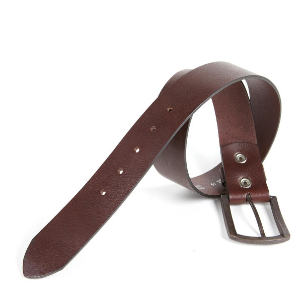 Helstons Plain Belt - Brown