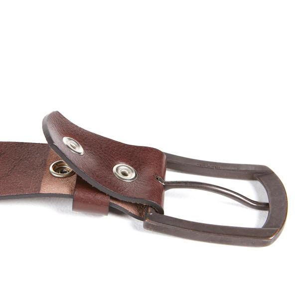 Helstons Plain Belt - Brown