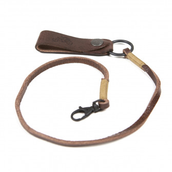 Helstons Leather Lanyard & Strap - Brown