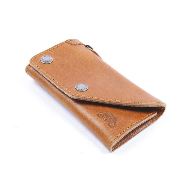 Helstons Leather Wallet - Tan