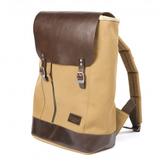 Helstons Backpack - Beige / Brown
