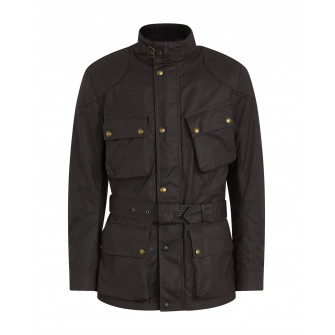 Belstaff Trialmaster Pro Waxed Cotton Jacket - Mahogany