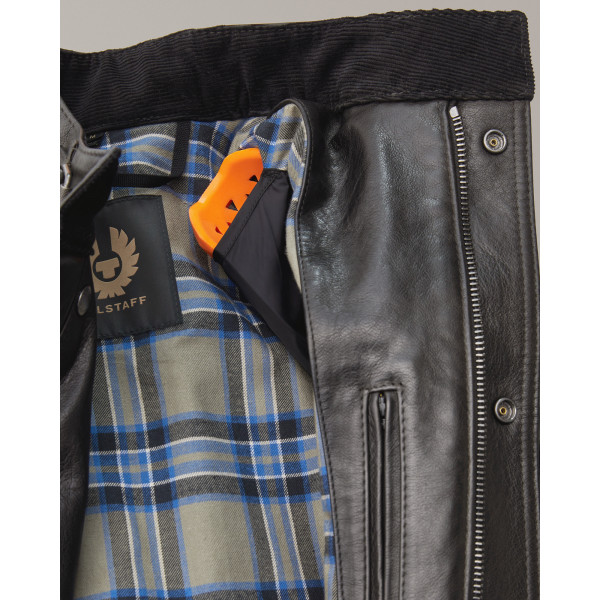 Belstaff Turner Leather Jacket - Antique Black
