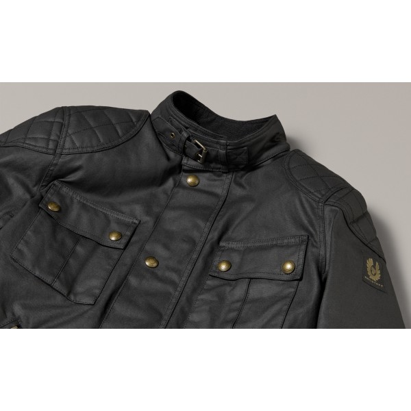 Belstaff Brooklands Waxed Cotton Jacket - Black Belstaff Brooklands Waxed Cotton Jacket - Black