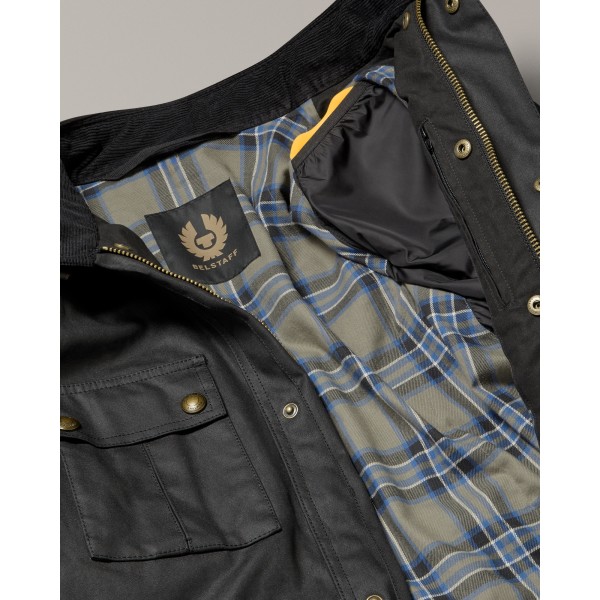Belstaff Brooklands Waxed Cotton Jacket - Black Belstaff Brooklands Waxed Cotton Jacket - Black